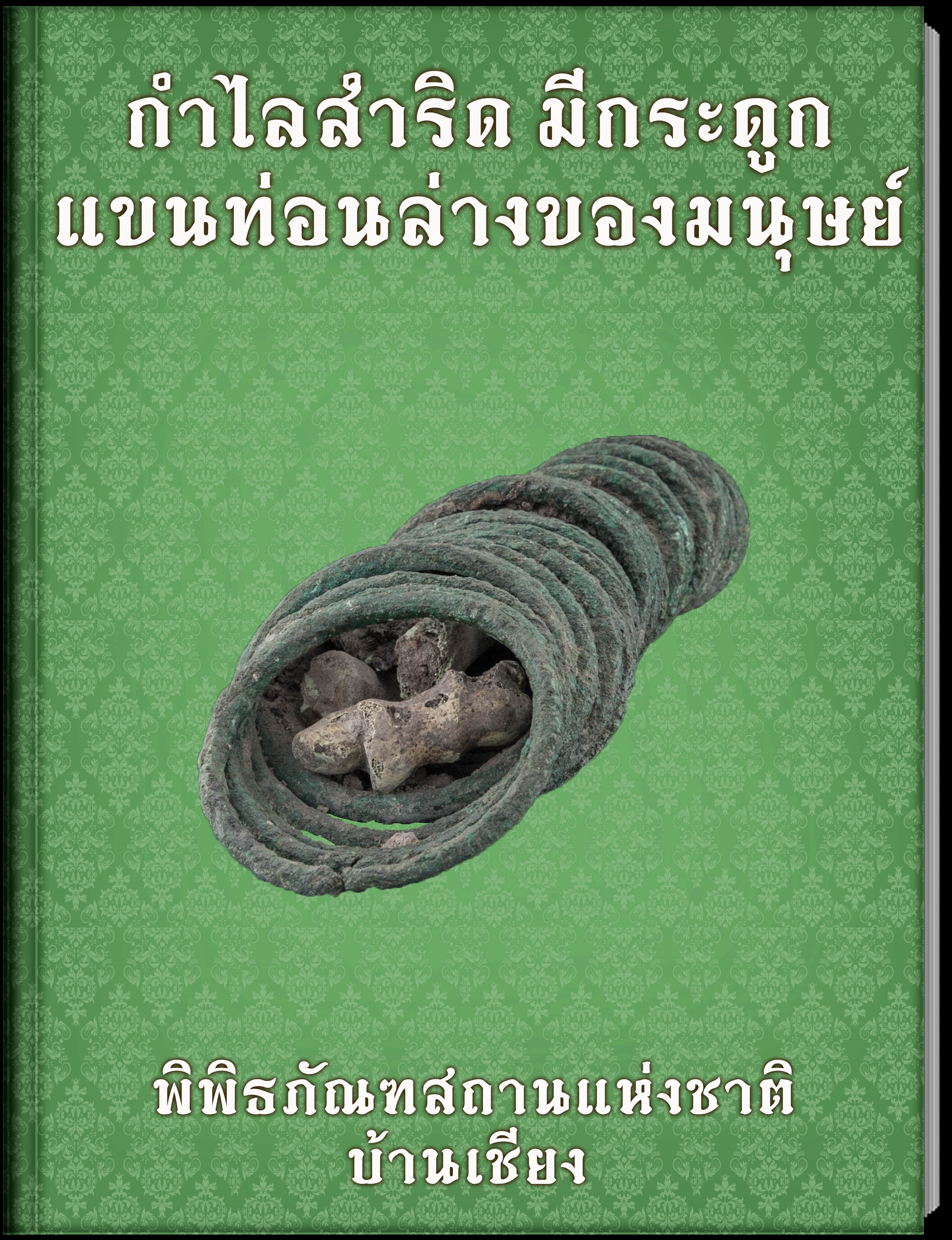 กำไลสำริด มีกระดูกแขนท่อนล่างของมนุษย์